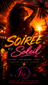 Affiche de la soirée Les jeudis sous le soleil au L’Ôlà, club libertin près de Bordeaux