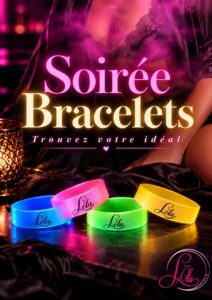 Affiche de la soirée Code Bracelets au L’Ôlà, club libertin près de Bordeaux