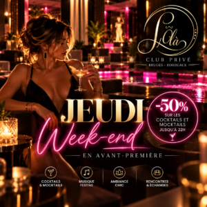 Affiche de la soirée Les Jeudis au L&rsquo;Ôlà au L’Ôlà, club libertin près de Bordeaux